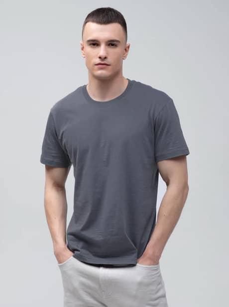 4 - Футболка мужская Stedman Classic-T хлопок. Графит