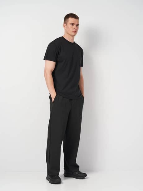 3 - Футболка мужская Stedman Classic-T хлопок. Черный