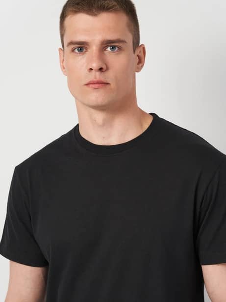 6 - Футболка мужская Stedman Classic-T хлопок. Черный