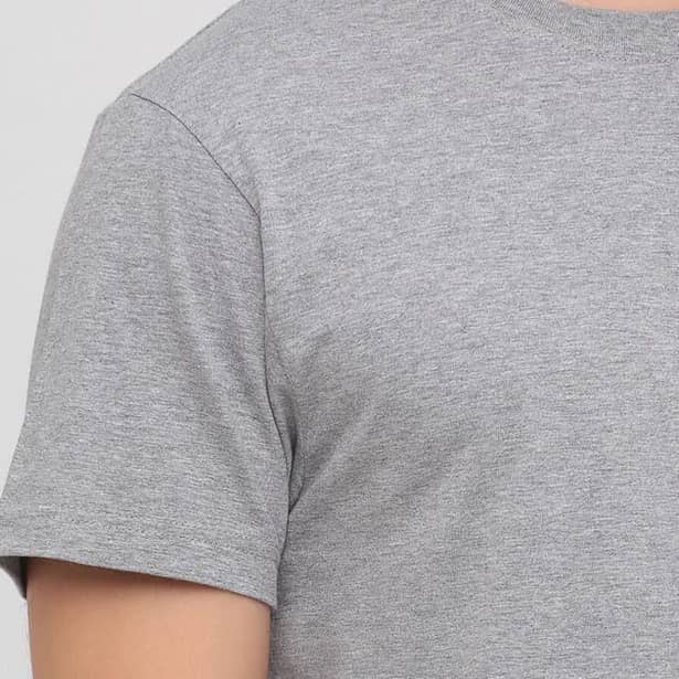 3 - Футболка мужская Stedman Classic-T хлопок. Серый меланж