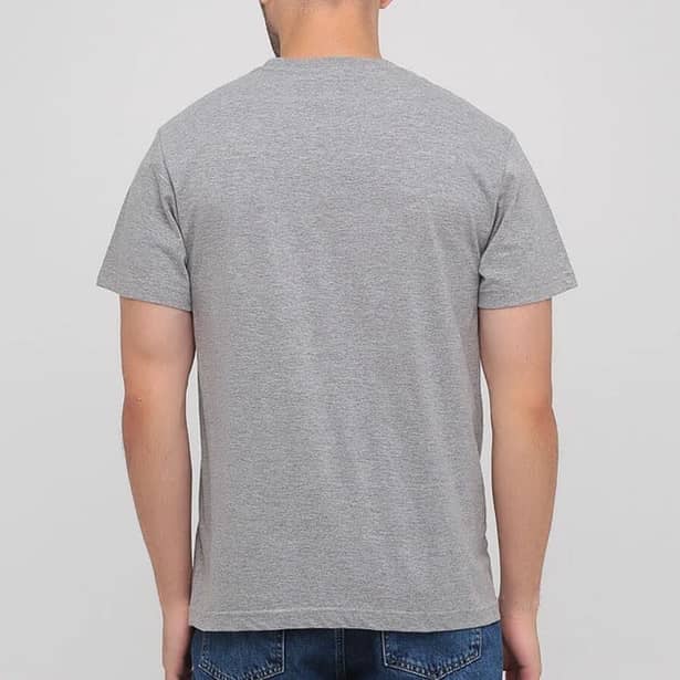 5 - Футболка мужская Stedman Classic-T хлопок. Серый меланж