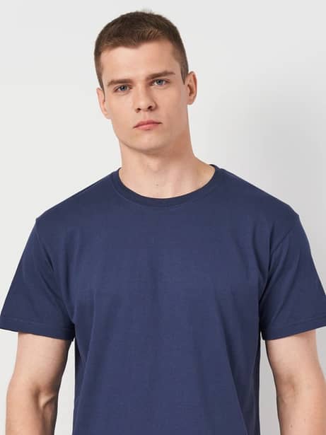 3 - Футболка мужская Stedman Classic-T хлопок. Темно-синяя
