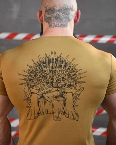 2 - Футболка Coolmax Game of Thrones AFU. Койот