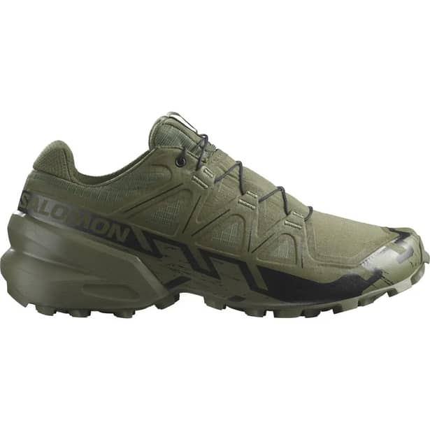 1 - Кроссовки тактические Salomon Speedcross 6 Forces. Олива