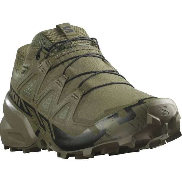 5 - Кроссовки тактические Salomon Speedcross 6 Forces. Олива