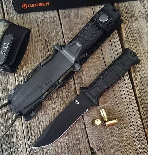 5 - Ніж мисливський Gerber Bear Grylls 539-5. Чорний