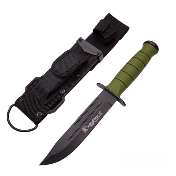 3 - Ніж мисливський Smith&Wesson 336. Хакі