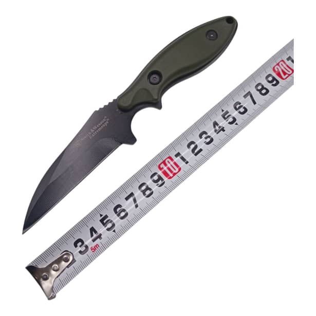 3 - Ніж мисливський Smith&Wesson 497. Зелений