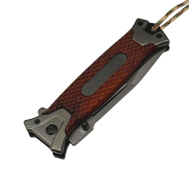 3 - Ніж складний ChongMing 364. Коричневий