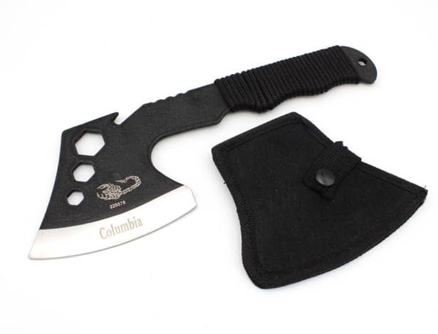 2 - Тактична сокира Columbia Scorpion 225578 M-106. Чорний