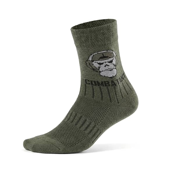 1 - Носки трекинговые Combatant Patrol Core Mid Summer. Хаки