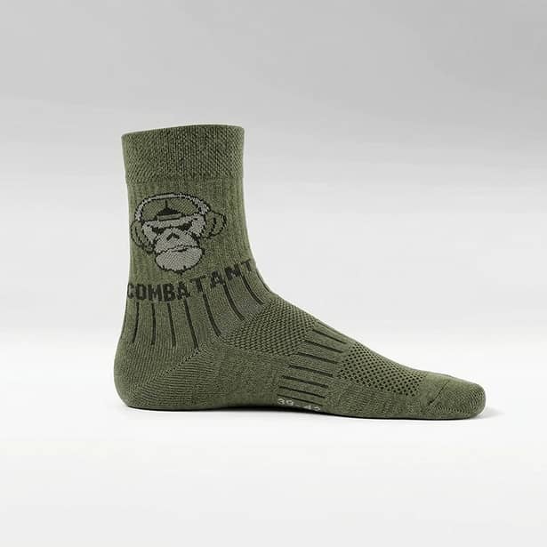 3 - Носки трекинговые Combatant Patrol Core Mid Summer. Хаки