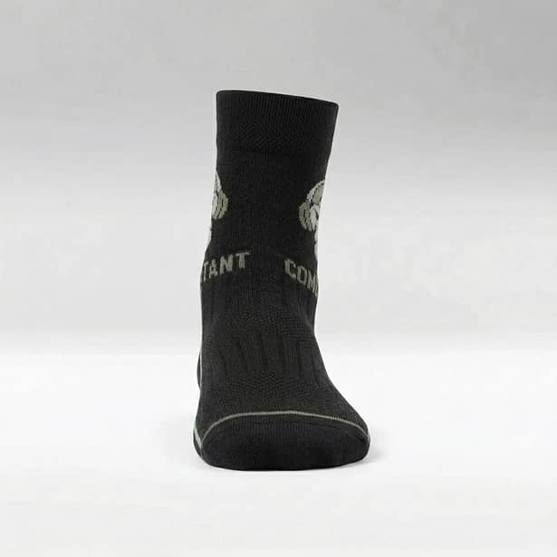 3 - Носки трекинговые Combatant Patrol Core Mid Summer. Черный