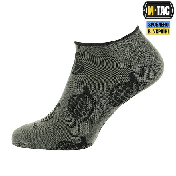 2 - Носки M-Tac летние легкие Grenades. Олива