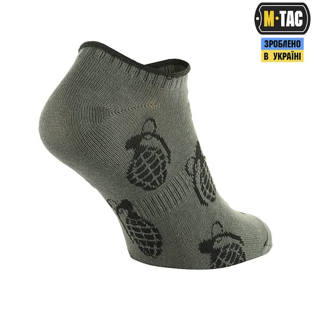3 - Носки M-Tac летние легкие Grenades. Олива