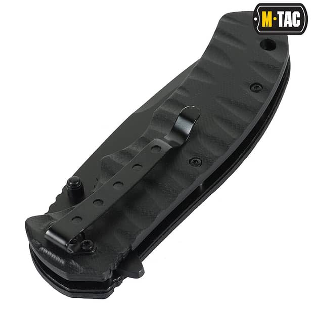 8 - Нож складной M-TAC Type 4. Черный