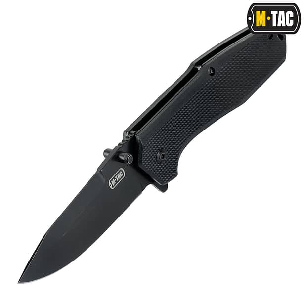 6 - Ніж складаний M-TAC Type 5. Чорний