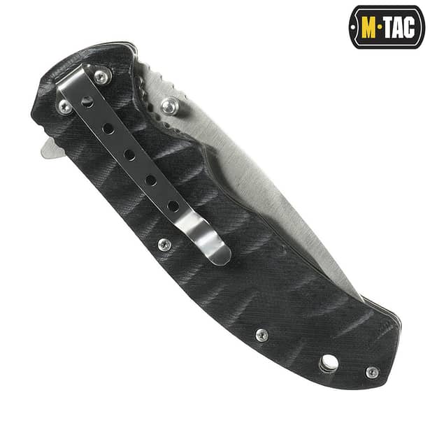 4 - Ніж складаний M-TAC Type 4. Сірий