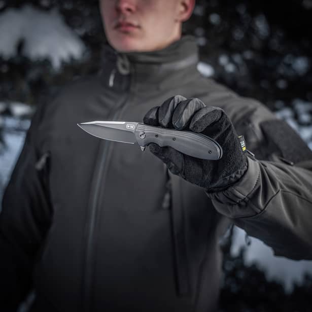 2 - Ніж складаний M-TAC Type 6. Чорний