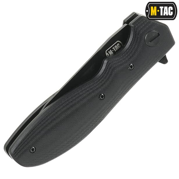 4 - Ніж складаний M-TAC Type 6. Чорний