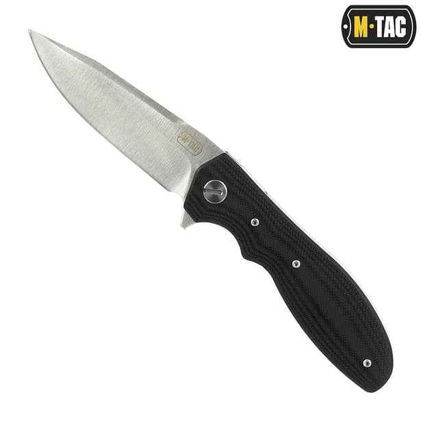 8 - Ніж складаний M-TAC Type 6. Сірий