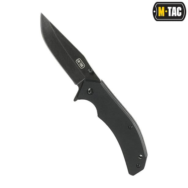 2 - Ніж складаний M-TAC Type 8. Чорний