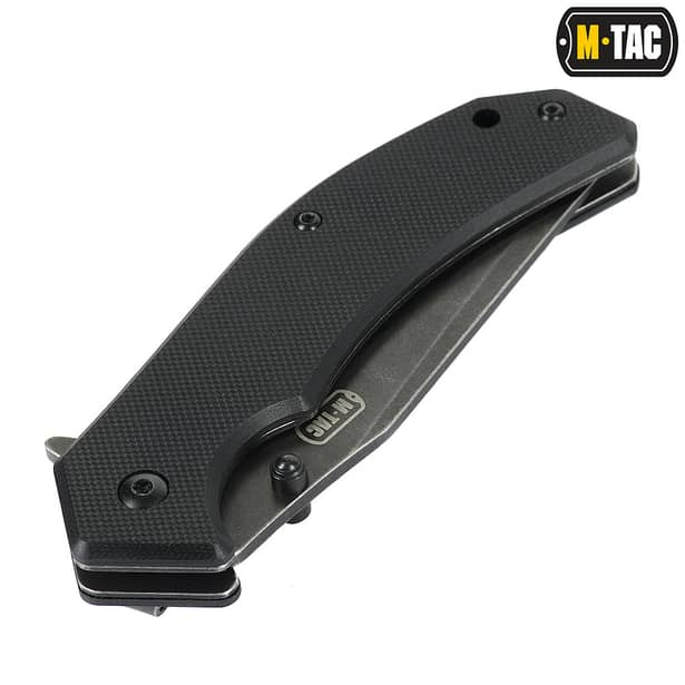 7 - Ніж складаний M-TAC Type 8. Чорний