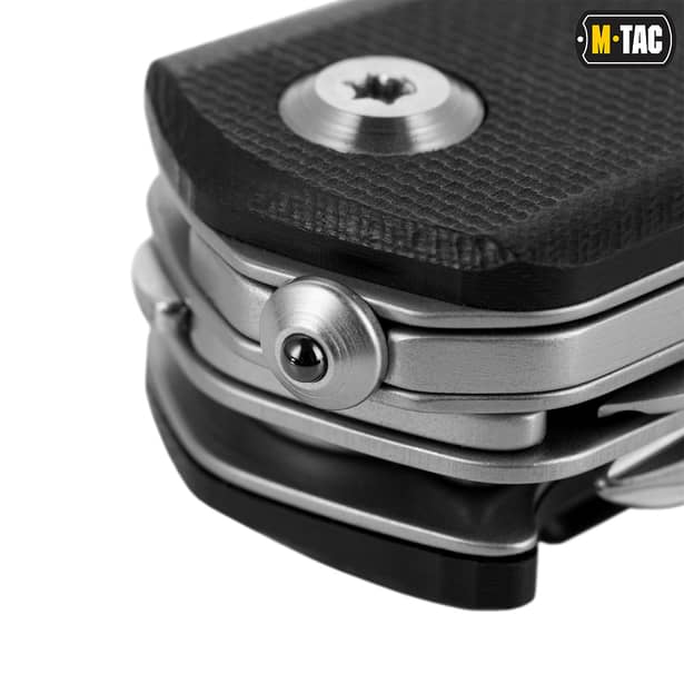 9 - Ніж складаний M-TAC Type 9. Чорный