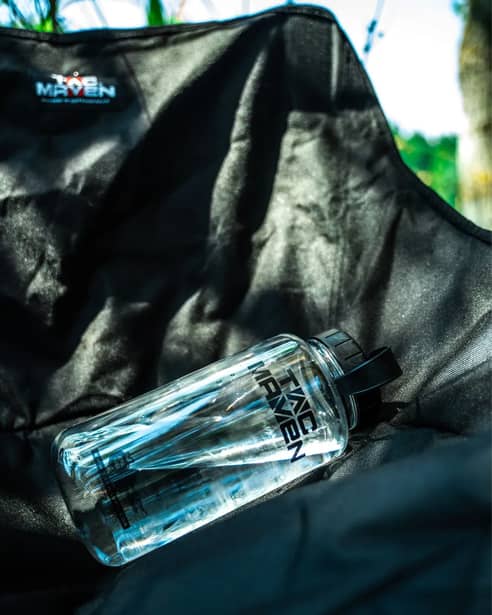 3 - Пляшка для води Pentagon Tac Maven Norman Tritan 1л. Прозорий