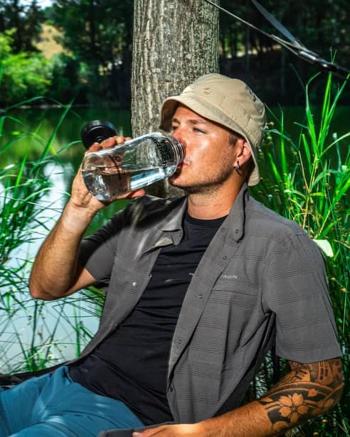 2 - Пляшка для води Pentagon Tac Maven Norman Tritan 1л. Прозорий