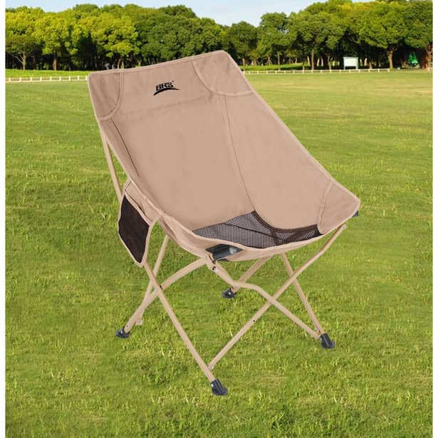 9 - Складной стул BRS-Y03B, бежевый