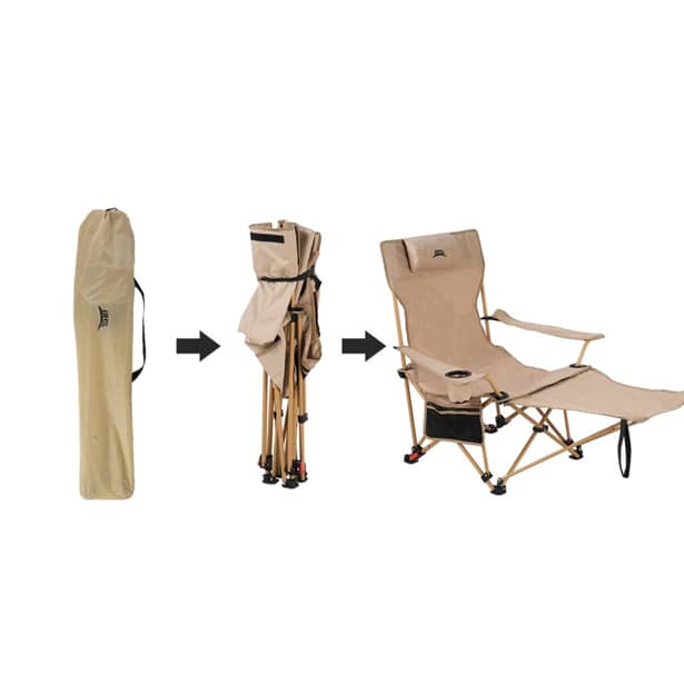 3 - Складное кресло-шезлонг BRS-Y06, бежевый