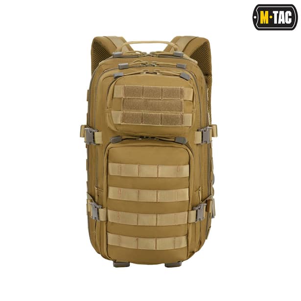 9 - Рюкзак тактичний M-Tac Assault Pack. Койот