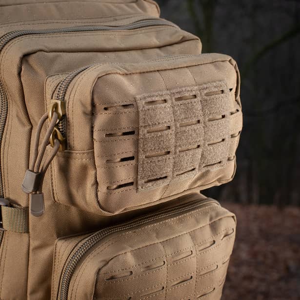 7 - Рюкзак тактический M-Tac Large Assault Pack Laser Cut. Койот