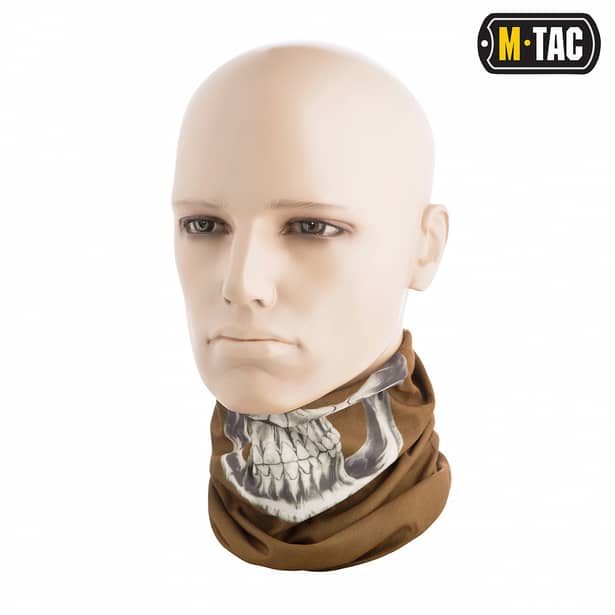 2 - Шарф-труба полегшений M-Tac Reaper Skull. Койот