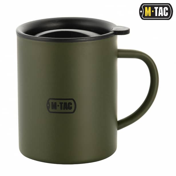 2 - Термокружка M-Tac 400 мл. Олива