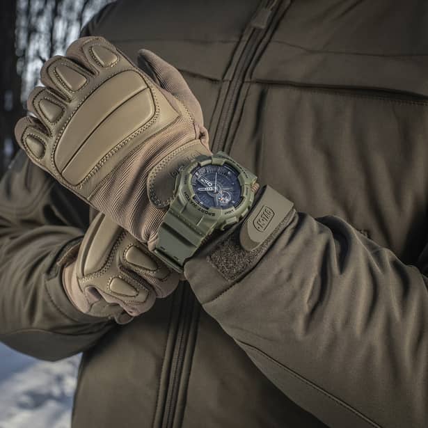 5 - Тактические часы M-Tac Sport. Олива