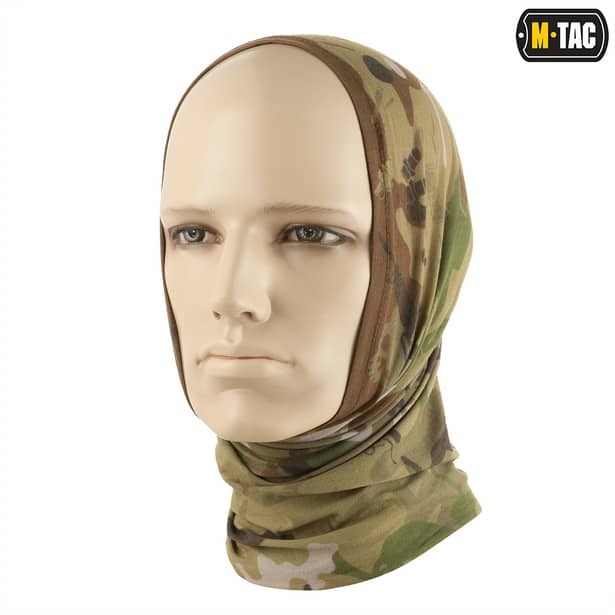 4 - Шарф-труба полегшений M-Tac War Camo. Койот