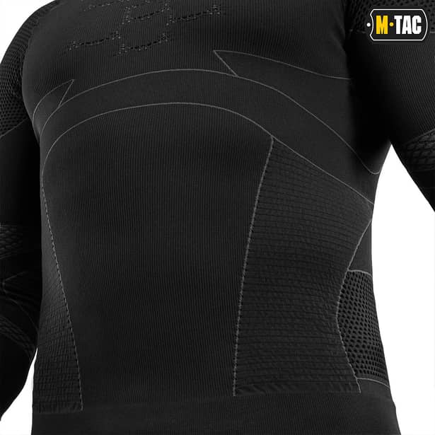 8 - Терморубашка M-Tac компрессионная. Черный