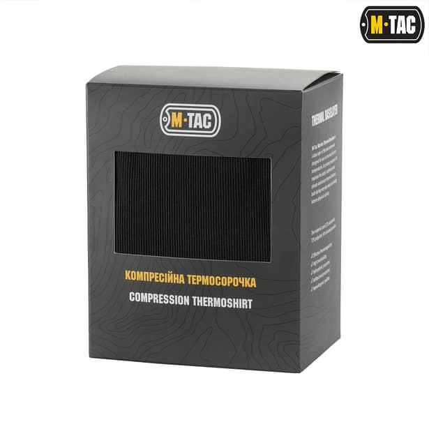 10 - Терморубашка M-Tac компрессионная. Черный