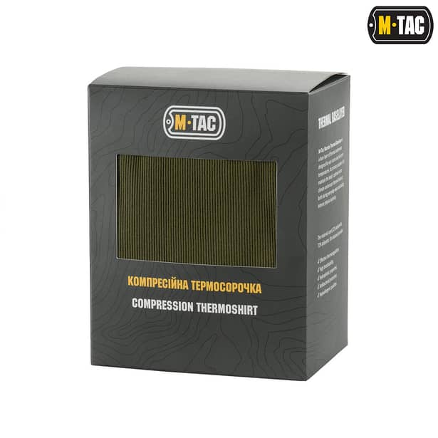 10 - Терморубашка M-Tac компрессионная. Олива