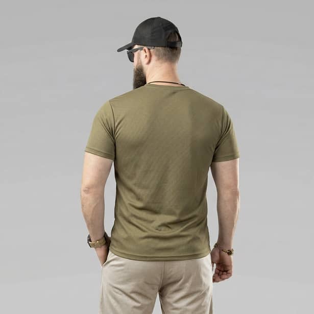 5 - Футболка Coolmax За Украину. Олива