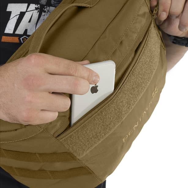 6 - Сумка через плечо Pentagon Telamon 8,5 л. Койот