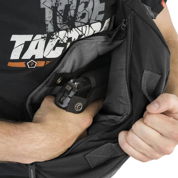 5 - Сумка через плечо Pentagon Telamon 8,5 л. Черный