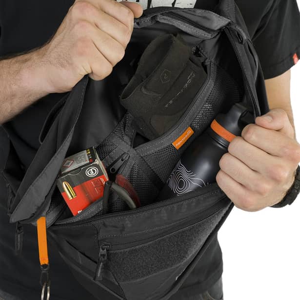 8 - Сумка через плечо Pentagon Telamon 8,5 л. Черный