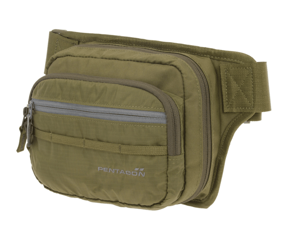 2 - Сумка на пояс Pentagon Runner Concealment Pouch Police. Олива