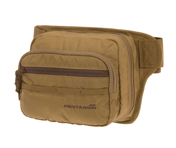 2 - Сумка на пояс Pentagon Runner Concealment Pouch Police. Койот