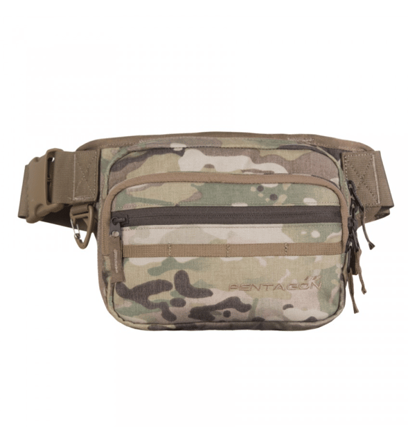 1 - Сумка на пояс Pentagon Runner Concealment Pouch Police. Мультикам
