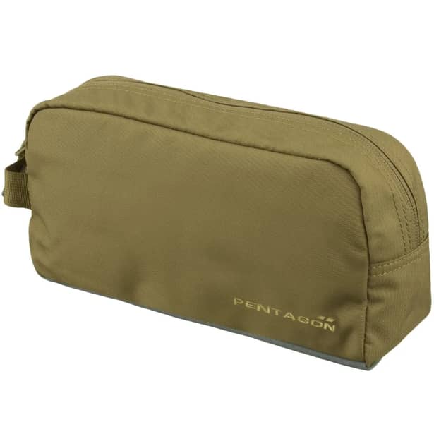 1 - Органайзер для туалетных принадлежностей Pentagon RAW Travel Kit. Койот