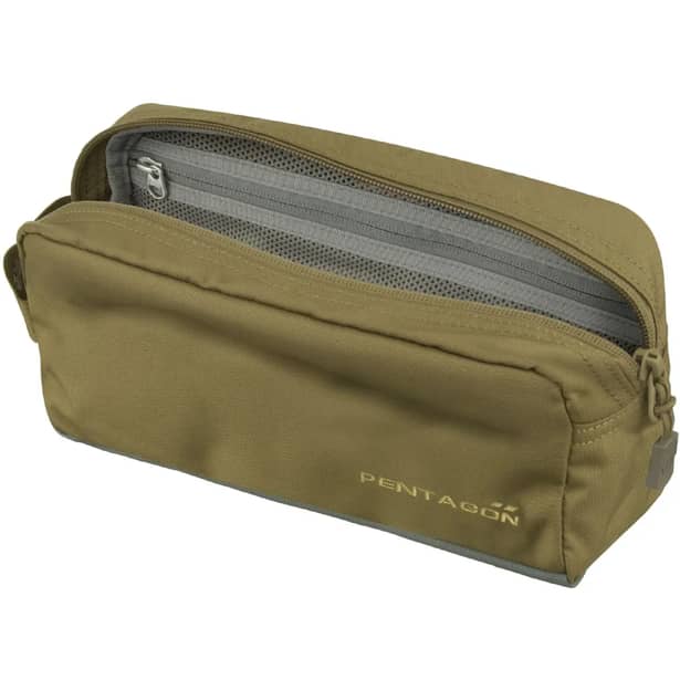 2 - Органайзер для туалетных принадлежностей Pentagon RAW Travel Kit. Койот